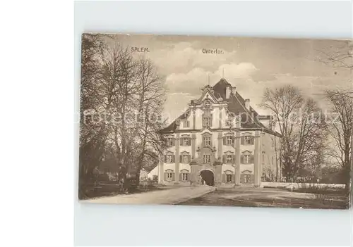 Salem Baden Untertor Schloss Kat. Salem