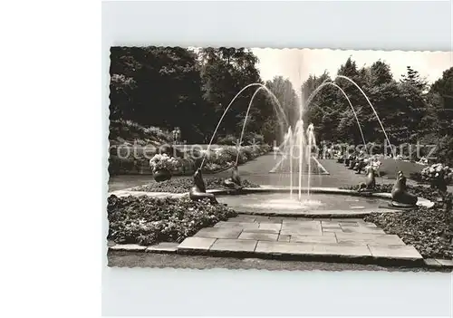 Remscheid Staudengarten Springbrunnen Kat. Remscheid