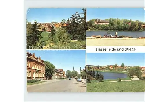 Hasselfelde und Stiege Teilansichten Kat. Hasselfelde