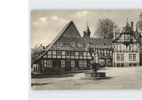 Goslar Frankenberger Plan Brunnen Kat. Goslar