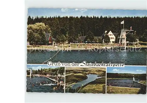 Kirchheim Euskirchen Steinbachtalsperre Naturschwimmbad Bootsbetrieb Golfplatz Kat. Euskirchen