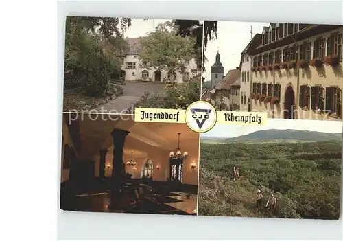 Kirchheimbolanden Jugenddorf Rheinpfalz Teilansichten Landschaftspanorama Kat. Kirchheimbolanden