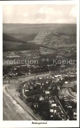 Neckargemuend Fliegeraufnahme Kat. Neckargemuend