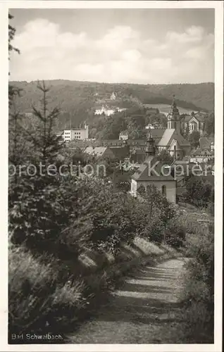 Bad Schwalbach Teilansicht Kat. Bad Schwalbach