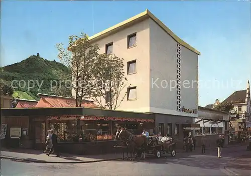 Koenigswinter Hotel Restaurant Rheingold Pferdekutsche Kat. Koenigswinter