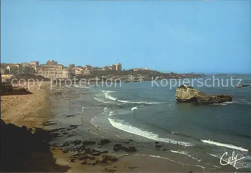 Biarritz Pyrenees Atlantiques Le Grande Plage Kat. Biarritz