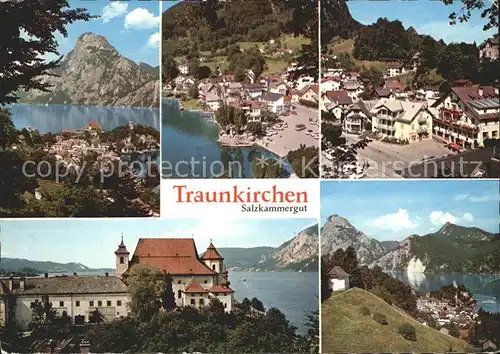 Traunkirchen am Traunsee Kirche Ortsansichten Kat. Traunkirchen