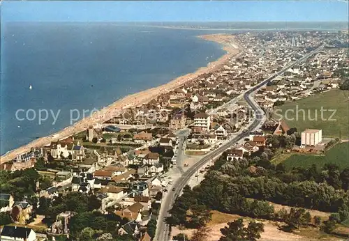 Hermanville sur Mer Vue aerienne d ensemble de la Breche Kat. Hermanville sur Mer