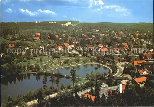 Hahnenklee Bockswiese Harz Fliegeraufnahme Kat. Goslar