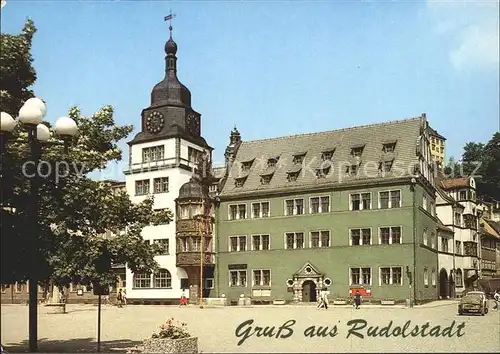 Rudolstadt Rathaus Kat. Rudolstadt