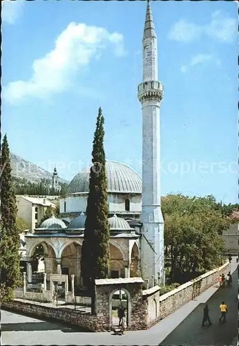 Mostar Moctap Karadozbeg Moschee Kat. Mostar