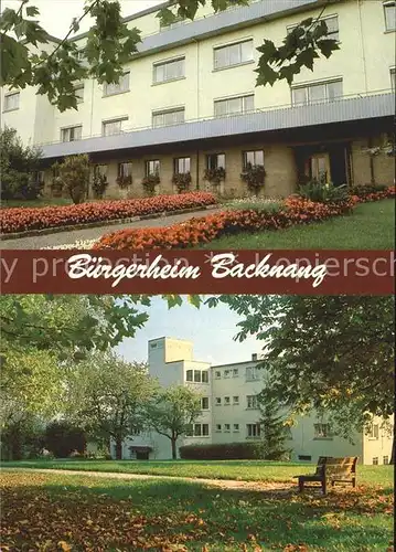 Backnang Buergerheim Altenheim Kat. Backnang