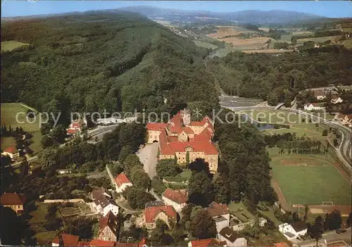 Bad Iburg Schloss Fliegeraufnahme Kat. Bad Iburg