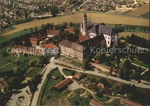 Neresheim Abtei Neresheim Fliegeraufnahme Kat. Neresheim