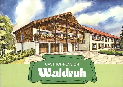 Spielberg Altensteig Gasthof Pension Waldruh Kat. Altensteig