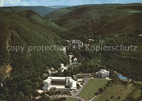 Bad Bertrich Kurklinik Elfenmaar Fliegeraufnahme Kat. Bad Bertrich