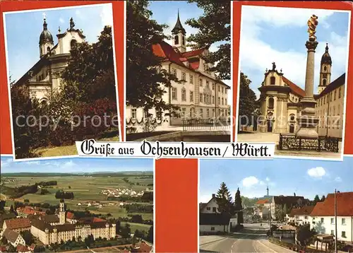 Ochsenhausen Ehem Benediktiner Abtei Teilansichten Strassenpartie Kat. Ochsenhausen