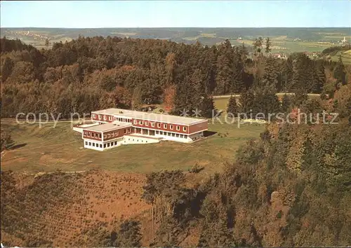 Dinkelscherben Jugendheim des Lkr Augsburg Fliegeraufnahme Kat. Dinkelscherben