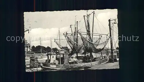 Wilhelmshaven Nassau Bruecke Fischerboot Kat. Wilhelmshaven