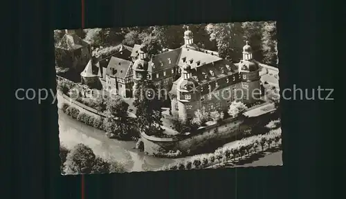 Crottorf Fliegeraufnahme Schloss Kat. Morsbach