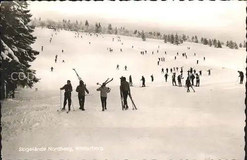 Winterberg Hochsauerland Skigebiet Nordhang Kat. Winterberg