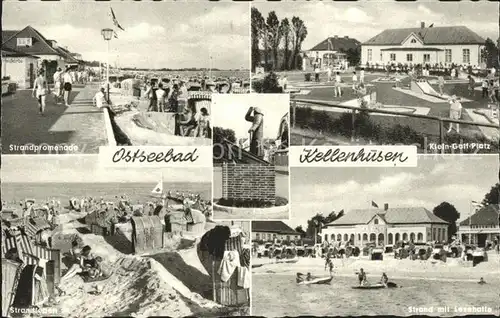 Kellenhusen Ostseebad Minigolf Strand Lesehalle Kat. Kellenhusen (Ostsee)