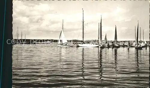 Gluecksburg Ostseebad Yachthafen Kat. Gluecksburg (Ostsee)
