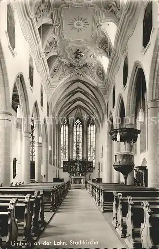 Limburg Lahn Stadtkirche innen Kat. Limburg a.d. Lahn
