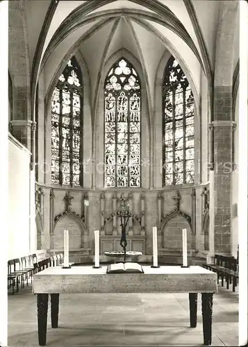 Braunschweig St. Andreaskirche innen Kat. Braunschweig