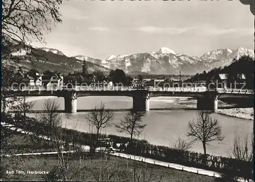 Bad Toelz Isarbruecke Kat. Bad Toelz