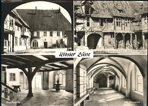 Lueneburg Kloster Luene Kreuzgang Torhaus Eingangshalle Innenhof Kat. Lueneburg