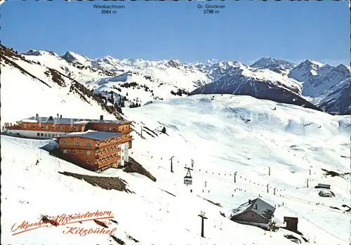 Kitzbuehel Tirol Alpenhotel Kitzbuehelerhorn Sessellift Trattalm Hornseilbahn Kat. Kitzbuehel