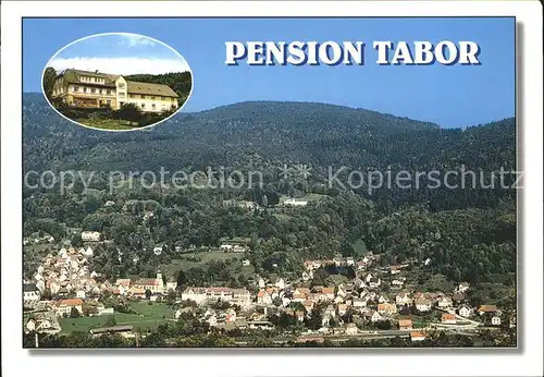 Muhlbach sur Munster Totalansicht Pension Tabor Kat. Muhlbach sur Munster