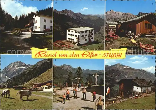 Stubaital Herzeben Elferhuette Liftstueberl Pinnisalm Bergstation Elferlift Autenalm Kat. Neustift im Stubaital