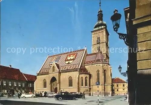 Zagreb Markuskirche Kat. Zagreb