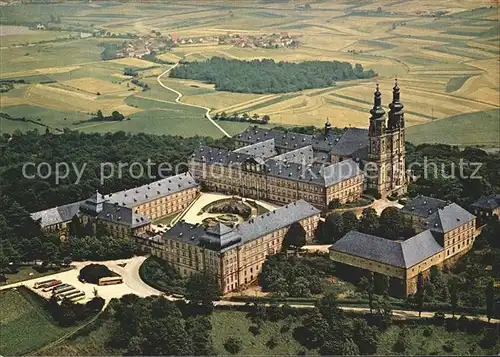 Staffelstein Schloss Banz Fliegeraufnahme Kat. Bad Staffelstein