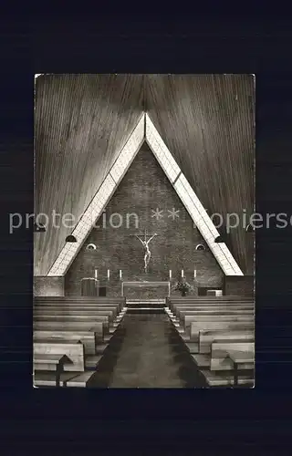 Kevelaer Jesus Christus Kirche Inneres Kat. Kevelaer