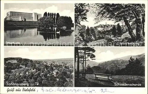 Bielefeld Sparrenburg oetkerhalle Johannisberg Kat. Bielefeld