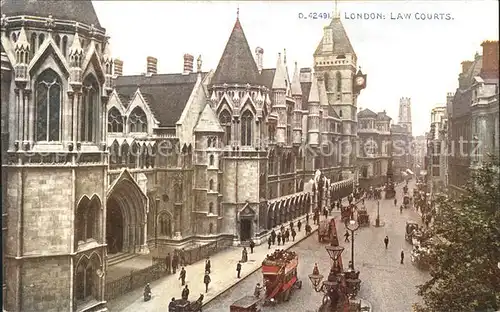 London Law Courts Kat. City of London