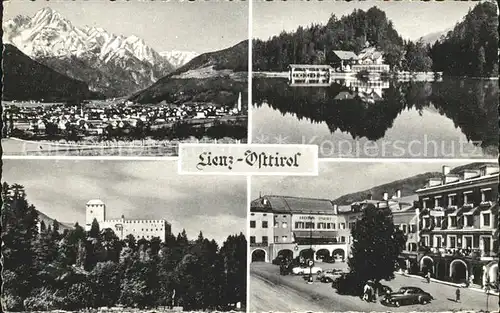 Lienz Tirol Stadtansicht Hotel Post Kat. Lienz
