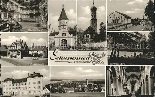 Schussenried Bad Bibliotheksaal Stadthalle Katholische Kirche Kat. Bad Schussenried