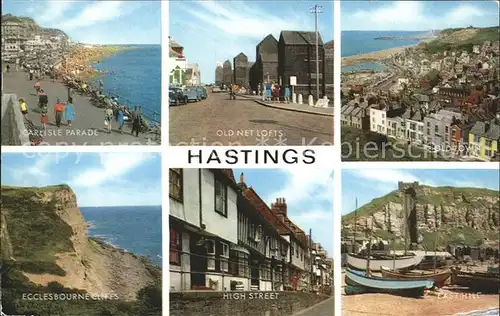Hastings East Sussex Old Net Lofts High Street Old Town Kat. Hastings