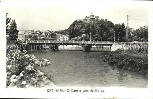 Leiria Castelo visto de Rio Lis Kat. Leiria