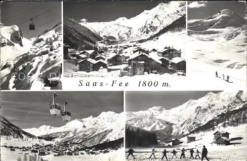 Saas Fee Seilbahn Kat. Saas Fee