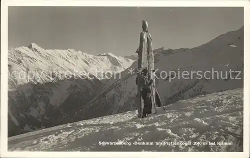 Plattenkogel Schwarzenberg Denkmal / Krimml /Pinzgau-Pongau