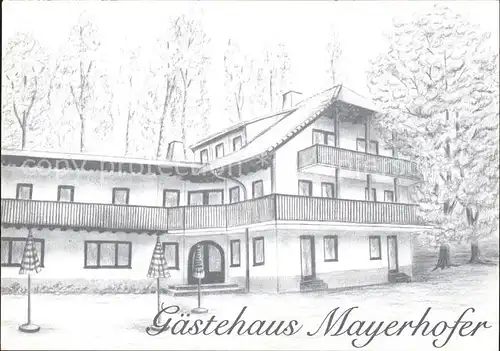 Pullenhofen Muenchen Gaestehaus Mayerhofer Kat. Bruck