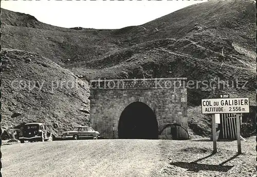 Valloire Savoie Le tunnel du Galibier Kat. Valloire