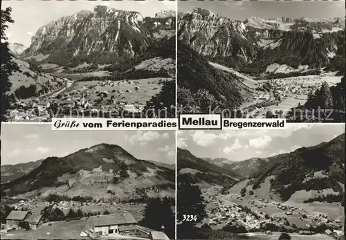 Mellau Vorarlberg Panorama Kat. Mellau