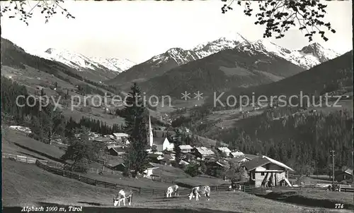 Alpbach Ortsansicht Kat. Alpbach