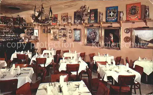 Washington DC Old Europe Restaurant and Rathskeller Gemuetlichkeit Kat. Washington